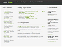 Tablet Screenshot of eventeuro.com